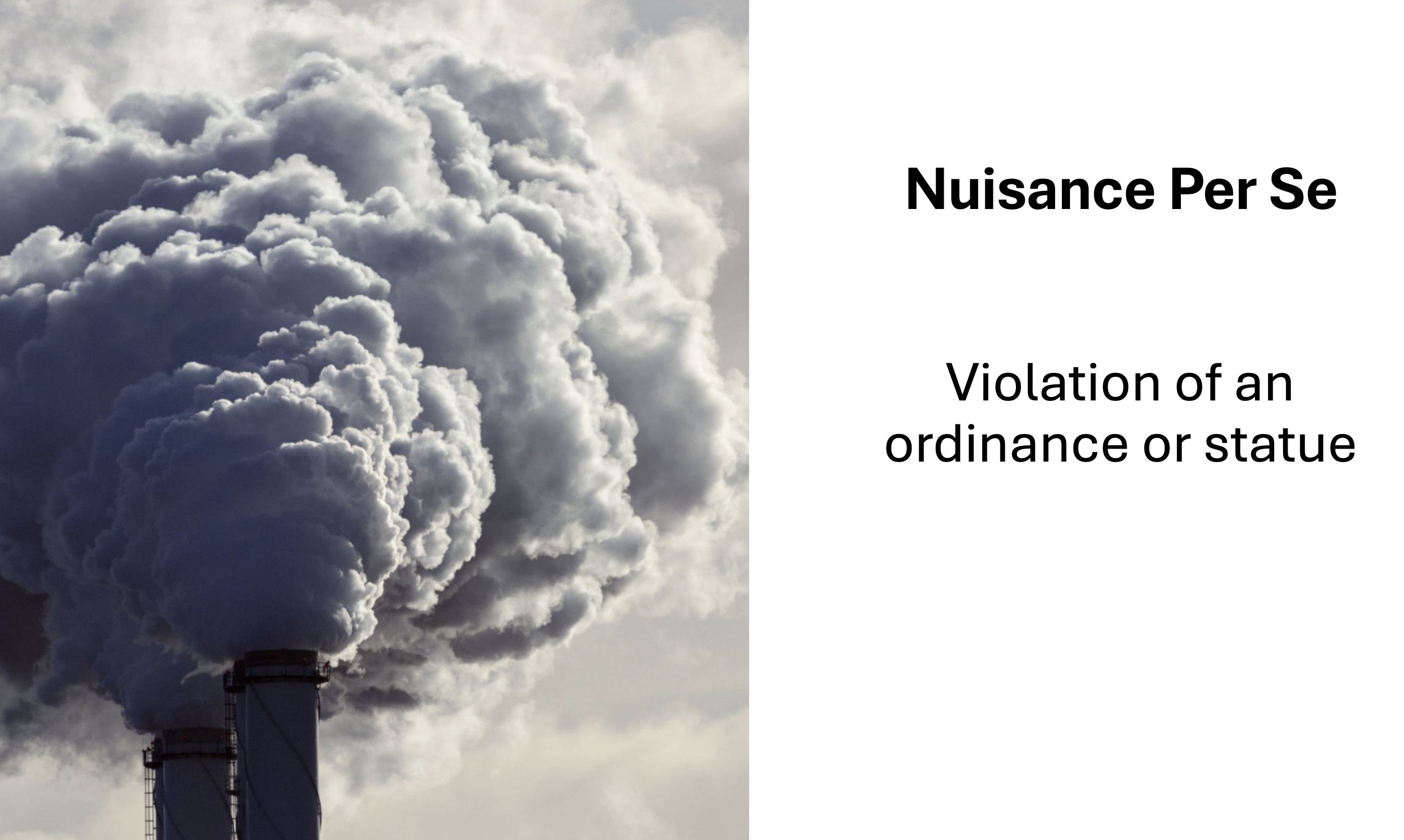 Nuisance Per Se